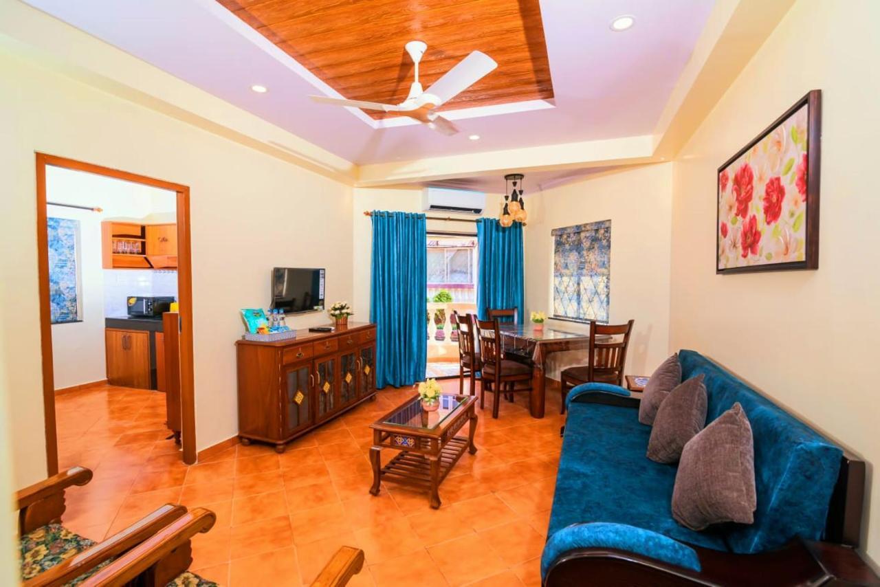 'Golden Sea Shell' 1 Bhk Beach Apartment Benaulim Eksteriør billede